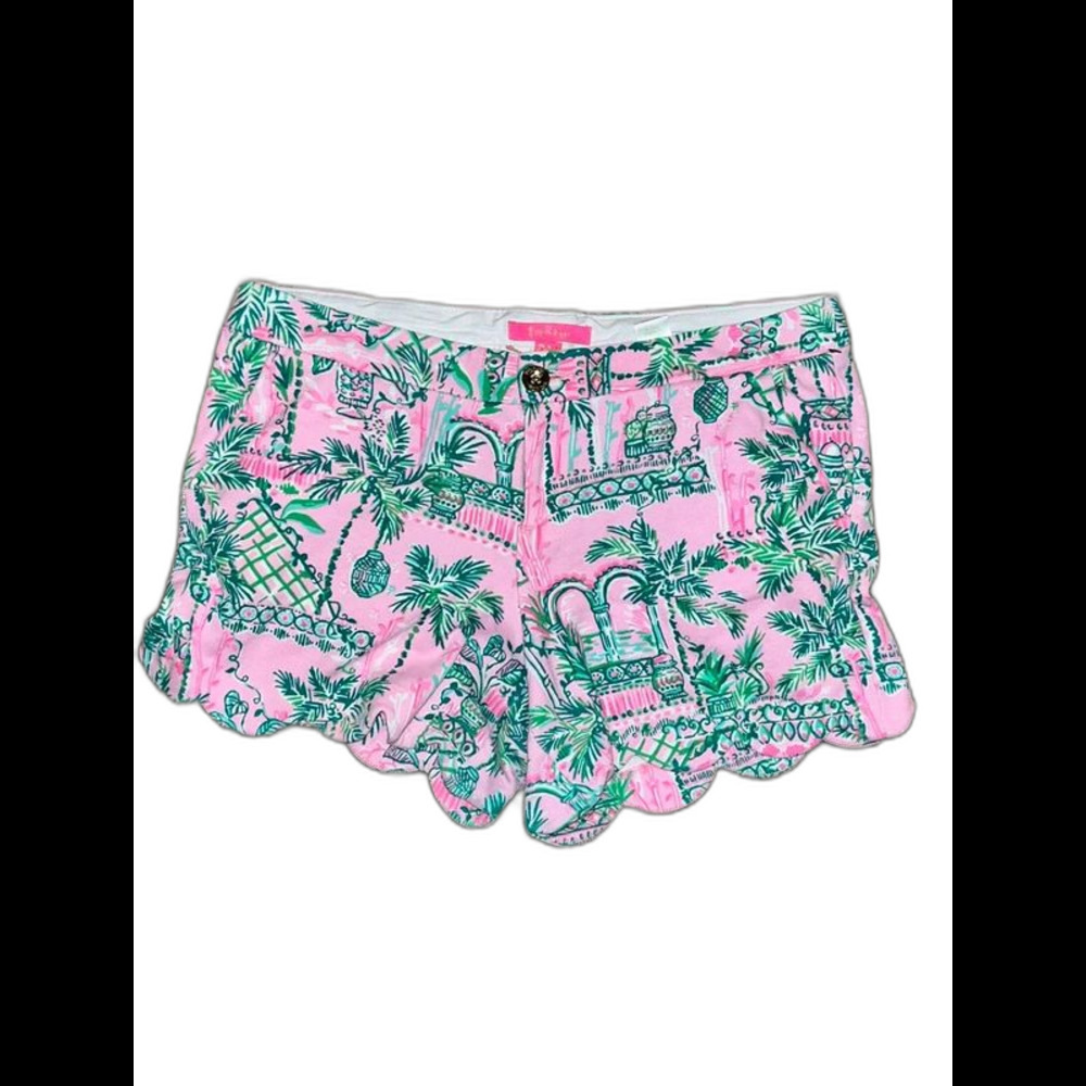 Lilly Pulitzer scalloped shorts